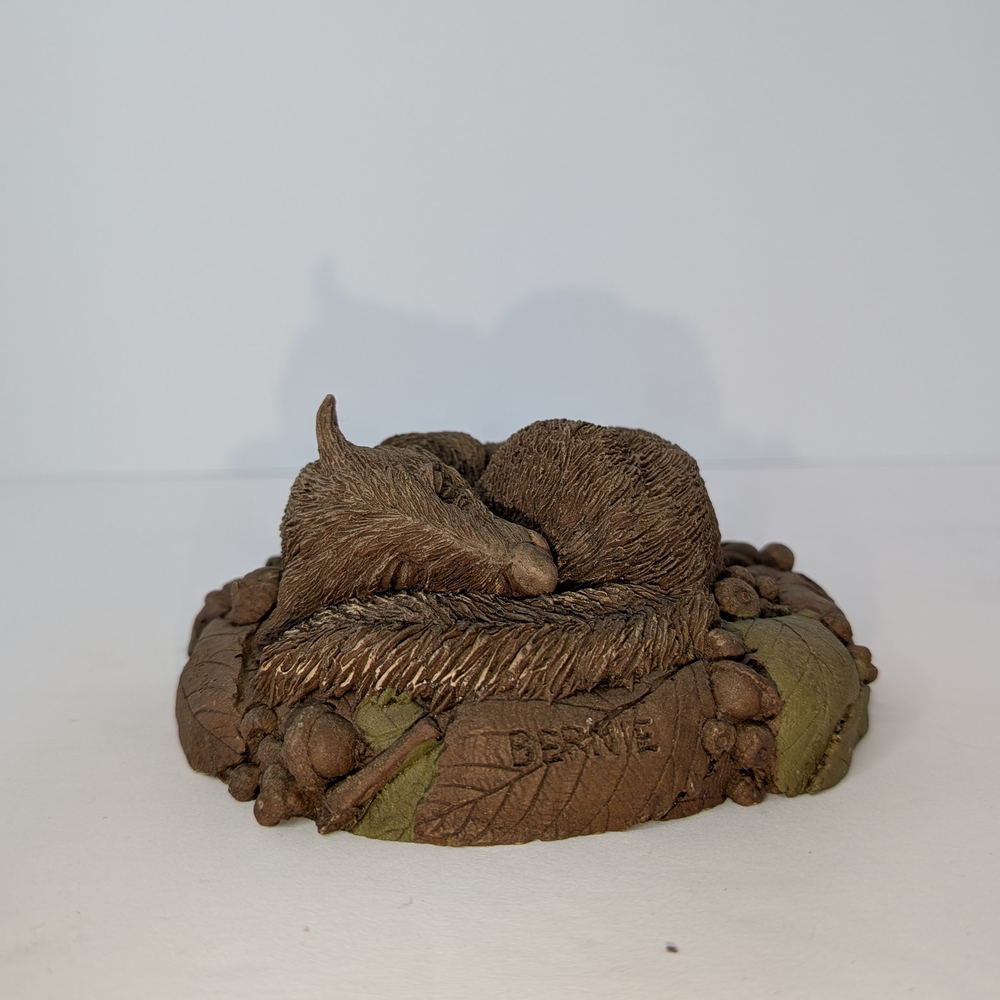 Cairn 1990 "Bernie The Baby Squirrel" Figurine By Tim Wolfe Signed 9/25/1993